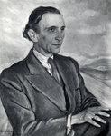 104858 Portret van R. Guarnieri, geboren 1883, bijzonder hoogleraar in de Italiaanse taal- en letterkunde aan de ...